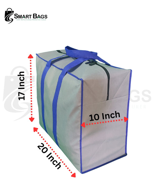 Storage Bag 120 GSM Non Woven  20*17+10 (Gray)
