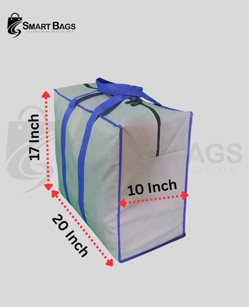 Storage Bag 120 GSM Non Woven  20*17+10 (Gray)