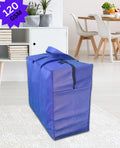 Storage Bag 120 GSM Non Woven 20*17+10 (Blue)