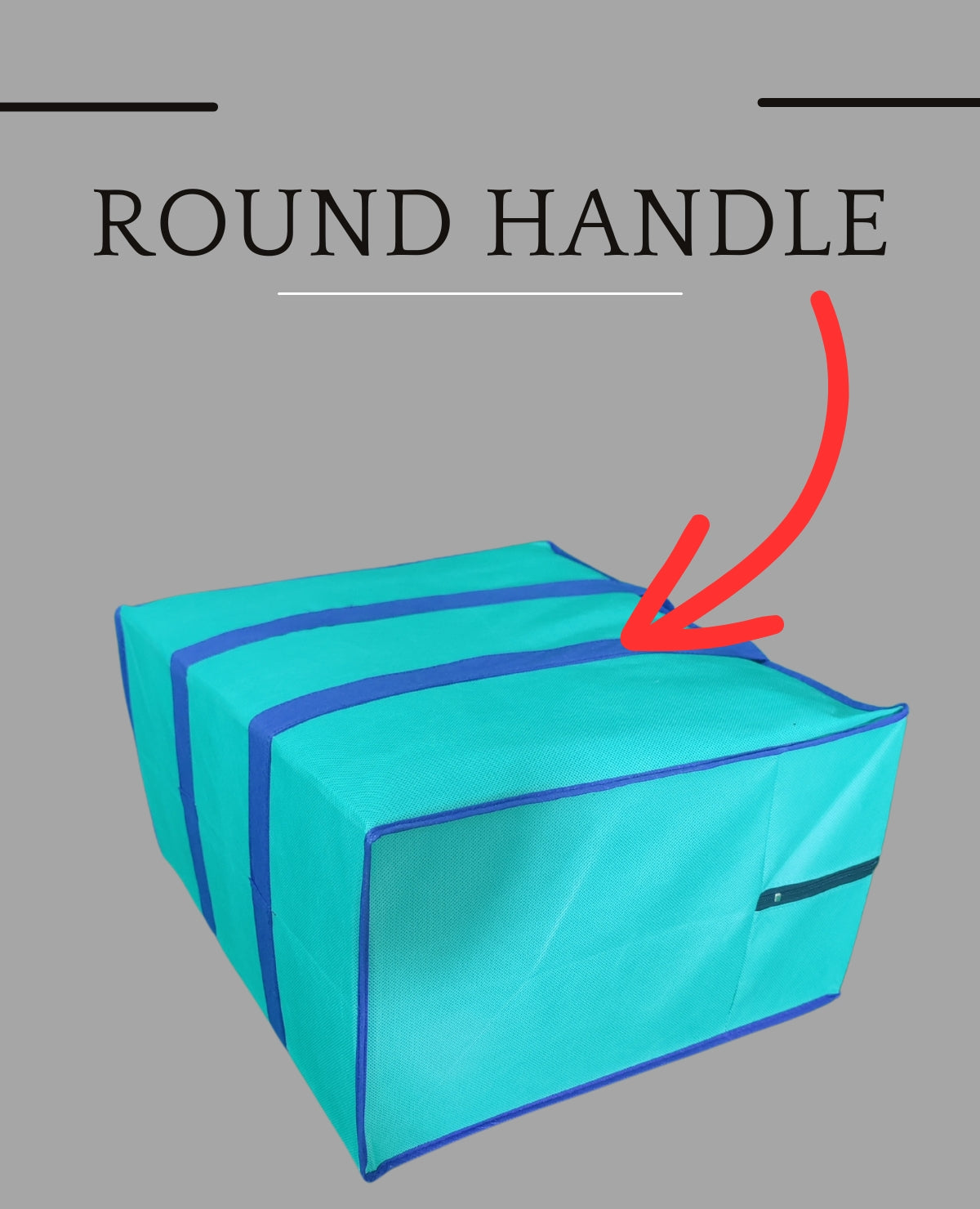 Storage Bag 120 GSM Non Woven 20*17+10 (C.Green)