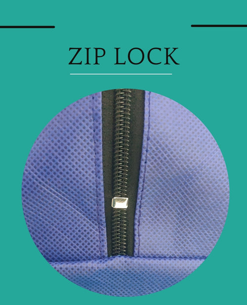 Storage Bag 120 GSM Non Woven 20*17+10 (Blue)