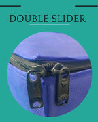 Storage Bag 120 GSM Non Woven 20*20+10 (Blue)